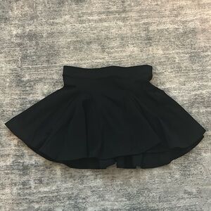 Black Micro mini skater skirt size small urban outfitters